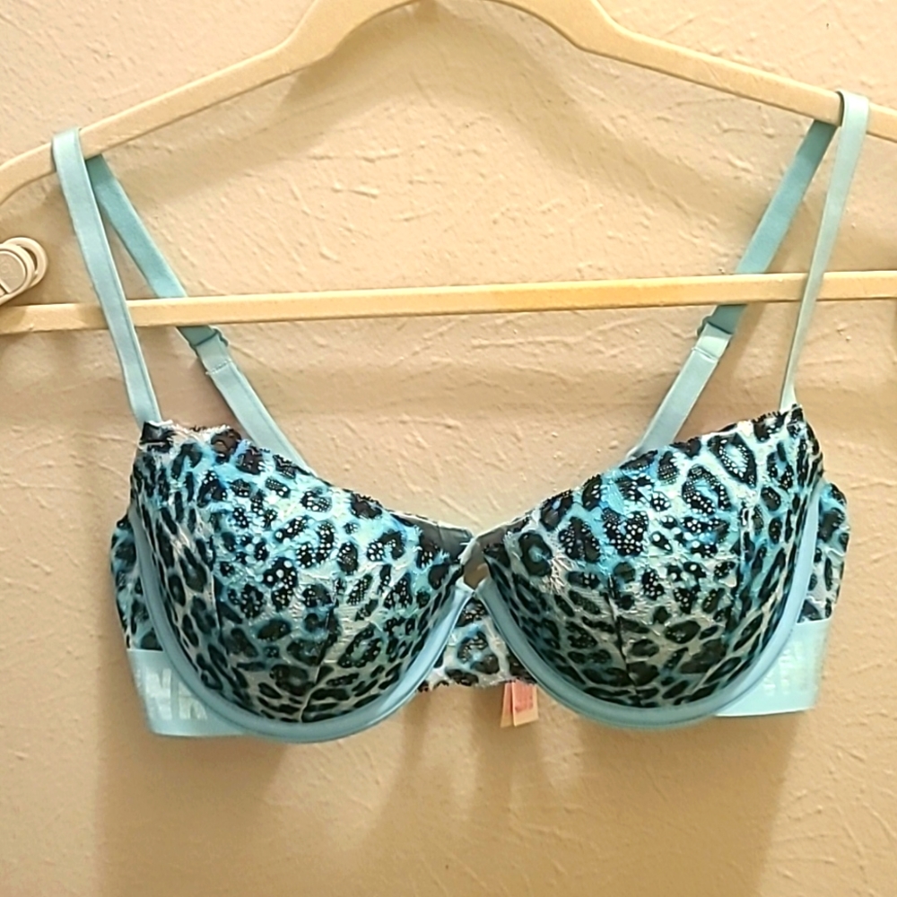 Pink Date Night Push Up Bra 36C